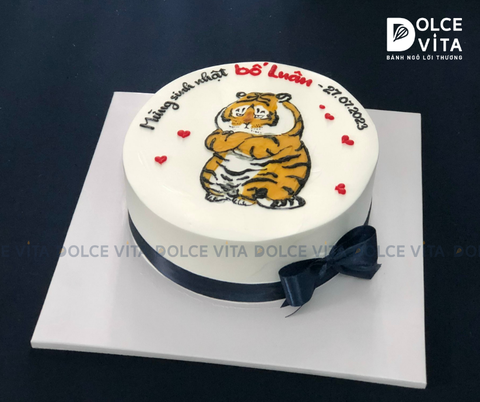 735 (90) Bánh vẽ hổ (cọp)