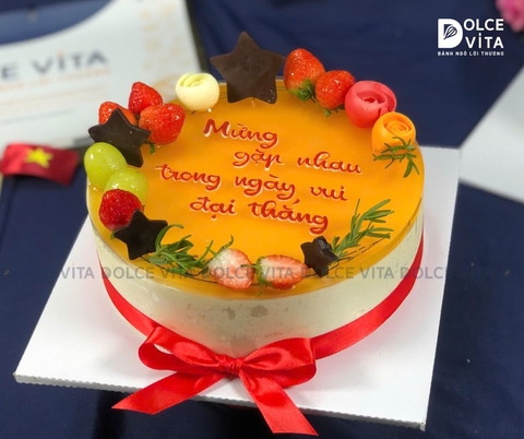 [1869] Bánh mousse chanh dây mừng ngày giải phóng Miền Nam