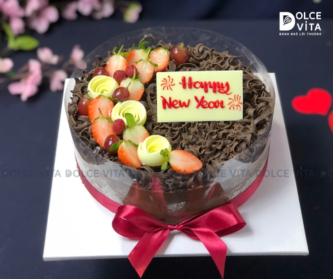 1035 Chocolate mousse Chúc mừng năm mới
