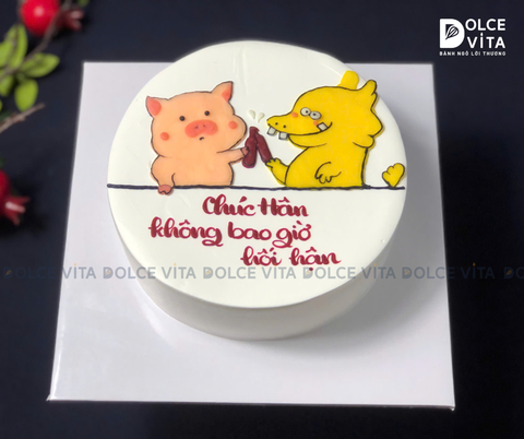 163 (80) Vẽ heo và hà mã,... uống rượu