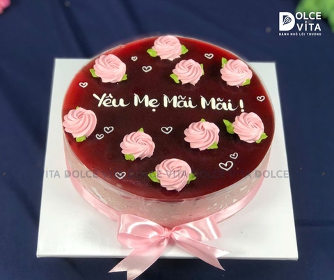 [1292] Bánh Mousse Phô Mai Dâu Tằm – Món Quà Tặng Mẹ