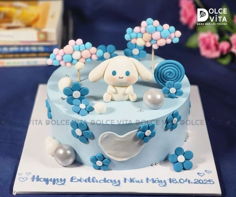 [1431] (250) Bánh tạo chú chó Cinnamoroll cho sinh nhật cô bé mộng mơ