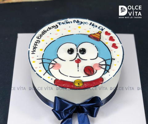 [1654] (40) Bánh kem vẽ Doremon/ Doraemon cho sinh nhật mọi lứa tuổi