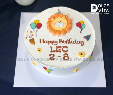 812 (50) Bánh vẽ chủ đề Sư tử