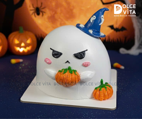 [2058] (120) Bánh Halloween vẽ những con ma đáng yêu