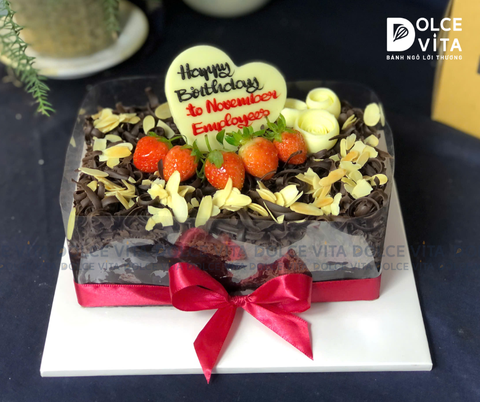 001 Brownie hình chữ nhật