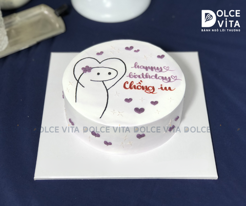 531 Bánh vẽ hình ngộ nghĩnh dễ thương cho ngày kỷ niệm