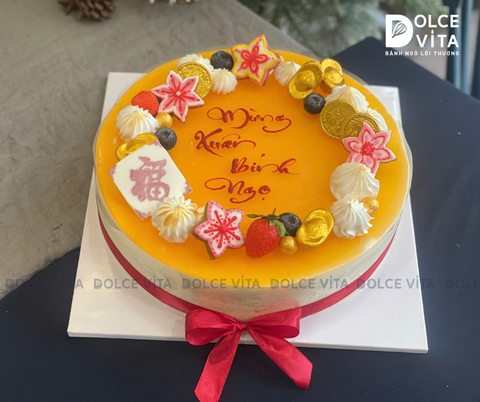 [2858] Passion - Bánh mousse chanh dây chúc mừng năm mới