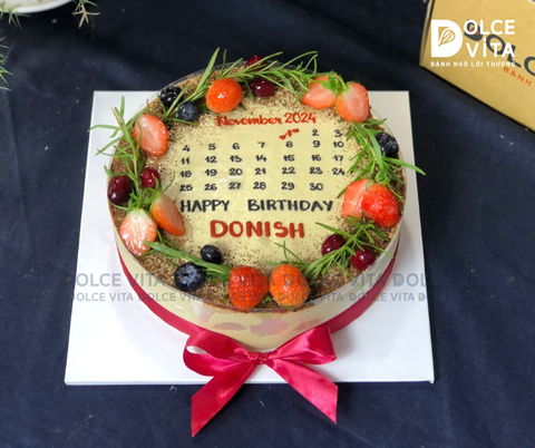 T003 Tiramisu vẽ lịch, trang trí hương thảo