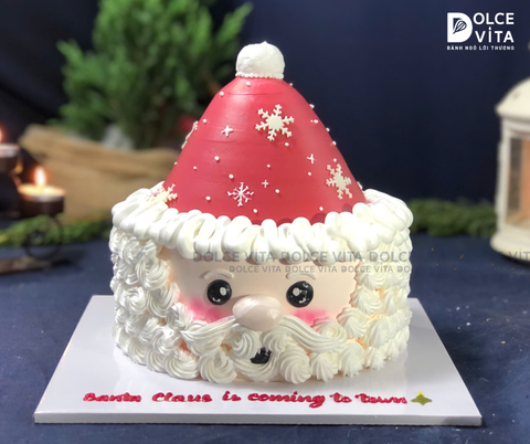 TD009 Bánh tạo hình ông già Noel