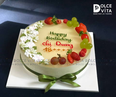 008 Green Tea Lemon trang trí hoa