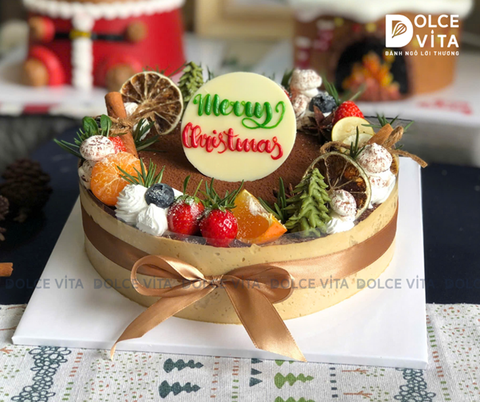 N201 Tiramisu (10-20-30-40) (Bánh giáng sinh/ Noel/ Christmas cake)