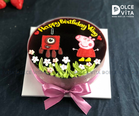 663 (70) Vẽ heo Peppa và Number Block 1