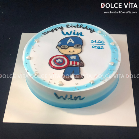 044 (80) Marvel - Captain America (siêu anh hùng)