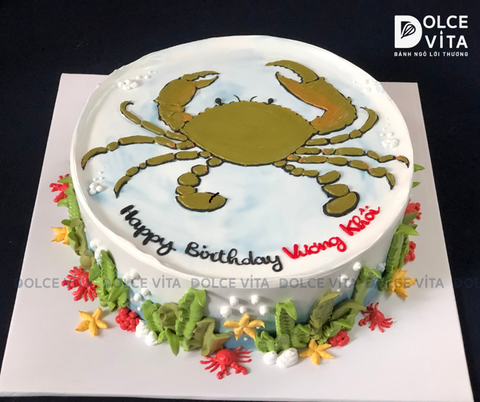 371 (80) Bánh vẽ con cua