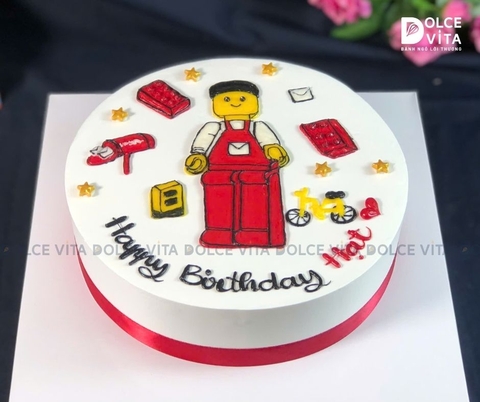 [1257] (80) Bánh kem trò chơi Lego