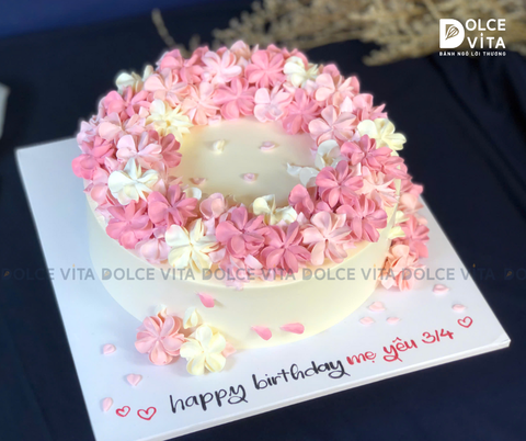 [1236] (70-90-150-180) Bánh kem tặng phái nữ nhẹ nhàng, tinh tế
