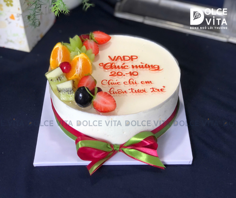 [830] Green Tea Lemon (Bánh mousse trà xanh chanh) - Bánh kem ngày 20.10