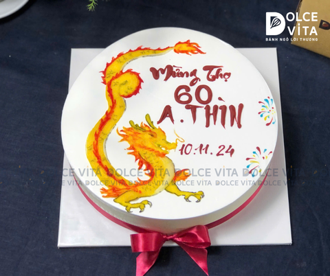 967 (80) Bánh vẽ rồng tặng người tuổi Thìn