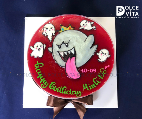 643 (40) Mulberry Yogurt (Mousse dâu tằm sữa chua) vẽ King Boo