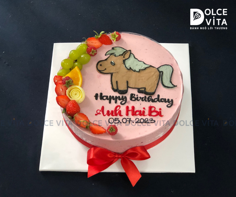 746 (40) Bánh vẽ ngựa lùn (Mulberry Yogurt)