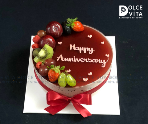 934 Mulberry Yogurt (Mousse dâu tằm sữa chua) kỷ niệm ngày cưới/ tình yêu