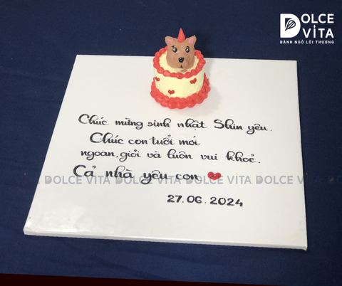 505 Bánh mini siêu nhỏ tạo hình chú chó