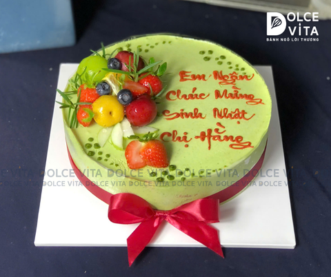 020 Matcha Yogurt (Mousse matcha sữa chua)