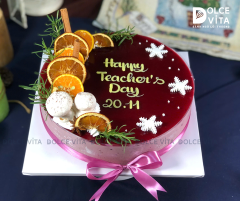 913 Mulberry Yogurt (Mousse dâu tằm sữa chua) tặng thầy cô giáo ngày 20.11