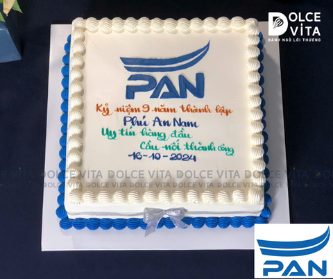 [907] (60) Bánh vẽ logo công ty Phú An Nam (PAN)