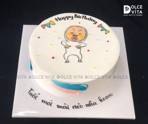 [1588] (40) Bánh kem Hài, bựa - tặng sinh nhật bạn bè, đồng nghiệp
