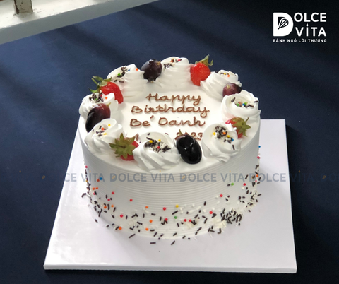 754 Berry Cake trang trí rắc cốm [Liti]