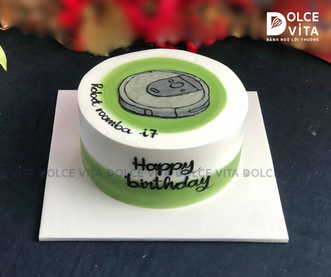 673 (30) Vẽ robot hút bụi/ lau nhà Roomba i7