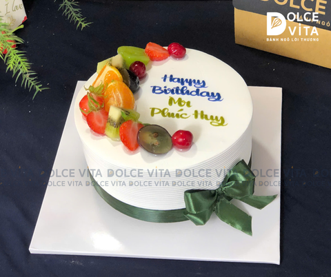 010 Mixed fruit thắt ruy băng