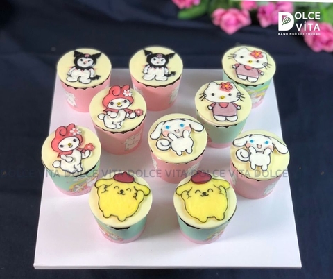 [1311] Set cupcake chủ đề hoạt hình Sanrio