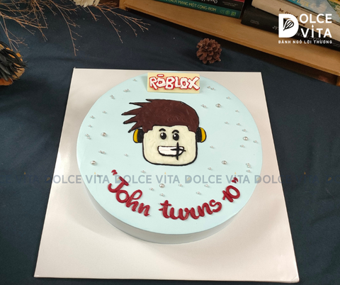 [451] (80) Bánh Vẽ Logo & Nhân Vật Roblox theo Yêu Cầu
