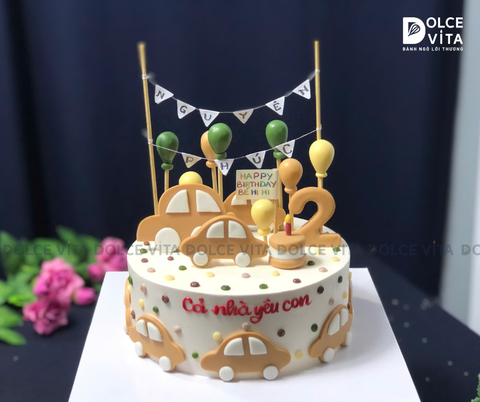 1088 (200) Bánh tạo hình các xe hơi