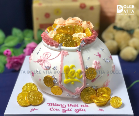 [1131] Bánh Hũ vàng thôi nôi bé gái