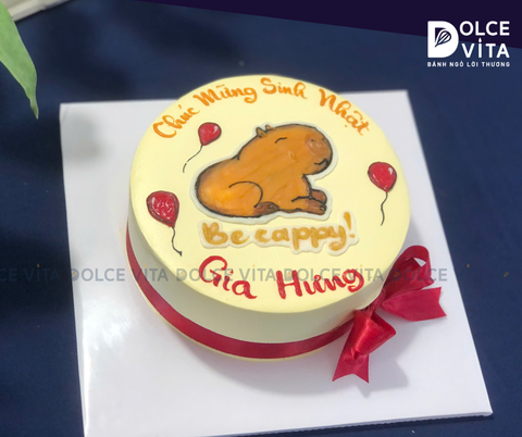 581 (60) Bánh vẽ Capybara