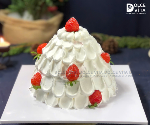 TD011 Bánh tạo hình cây thông Giáng sinh