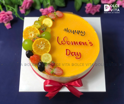 [1163] Bánh mousse chanh dây thơm mát – Gửi yêu thương ngày 8/3