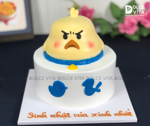 [1802] (170) Bánh kem tạo hình Angry Bird cá tính và hài hước