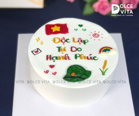 [1872] (40) Bánh kem cho các dịp lễ lớn (quốc khánh 2/9, 30/4)