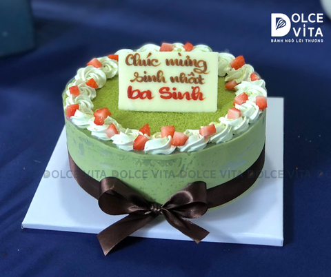 019 Matcha Yogurt (Mousse matcha sữa chua)