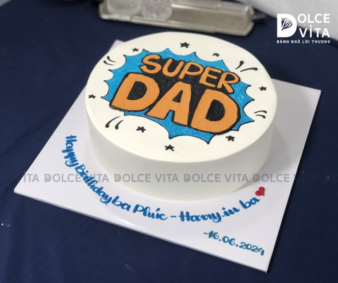 [216] (45) Bánh tặng bố/ba/ cha - những Super Dad của gia đình