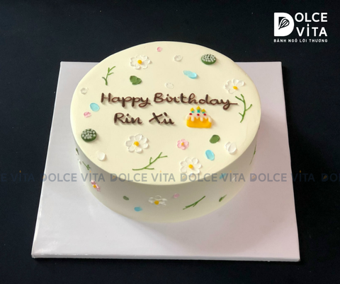 [0765] (40) Bánh kem trang trí chi tiết nhẹ nhàng [Liti]