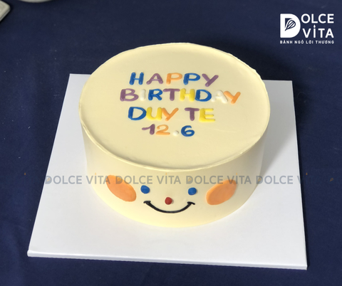 487 Berry Cake trang trí đơn giản