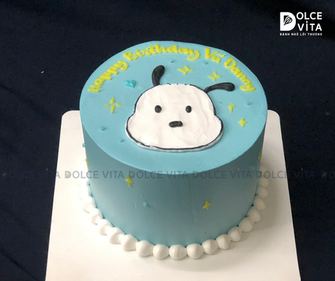 [1747] (30) Bánh kem mini (bento) vẽ hình chú chó