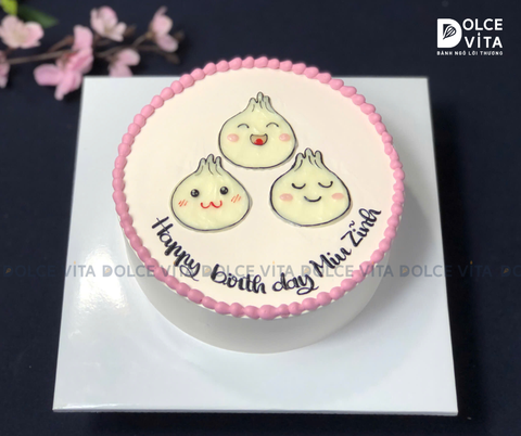 1001 (40) Bánh vẽ hình chiếc bánh bao