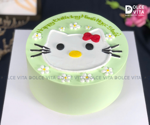 [0390] (50) Bánh vẽ Hello Kitty cho bé gái